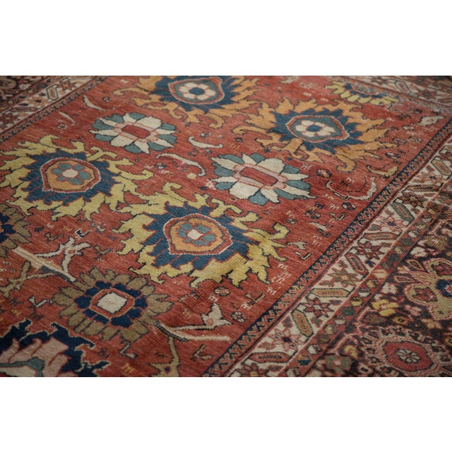 1910s Antique Persian Mahal Animal Motif Wool Carpet For Sale In New York - Image 6 of 13