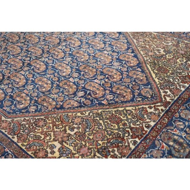 Antique Sarouk Rug 3'4'' x 4'10'' For Sale In New York - Image 6 of 10