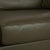Animal Skin Olive Green Leather Claro Two-Seater Sofa with Manual and Electric Function from FSM For Sale - Image 7 of 15