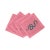 Serpent Cotton Sateen Cocktail Napkins in Pink, Set of 4 For Sale In Miami - Image 6 of 6
