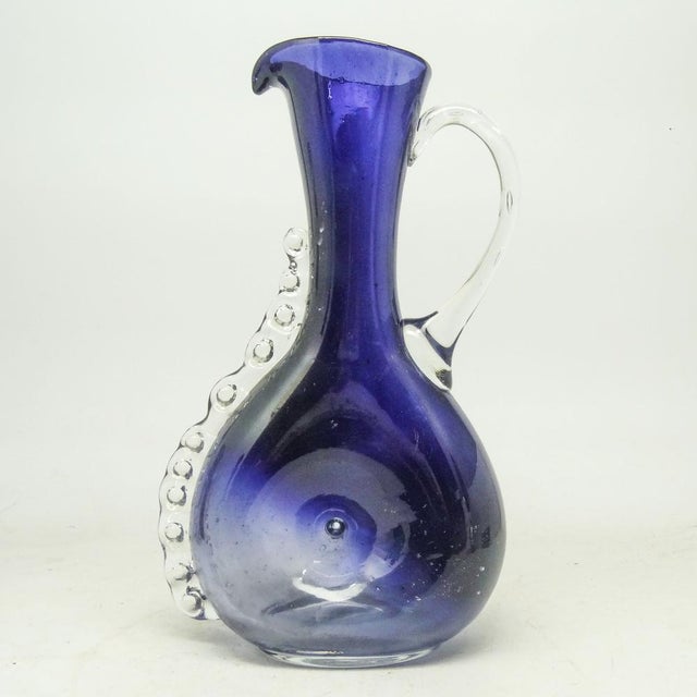 Postmodern Jug by J. Górski for Tarnów Glassworks, Poland, 1970s For Sale - Image 18 of 18