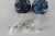 Mid-Century Danish Blue Glazed Table Lamps by Einar Johansen for Søholm, 1960s, Set of 2 For Sale - Image 6 of 13