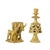 Dovecote Candlestick and Ox Yoke by Rosa Ramalho, Set of 2 For Sale - Image 6 of 6