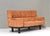 Elegant two-seat loveseat designed by Gianfranco Frattini for Cassina in 1987 and is covered in beautiful terracotta...