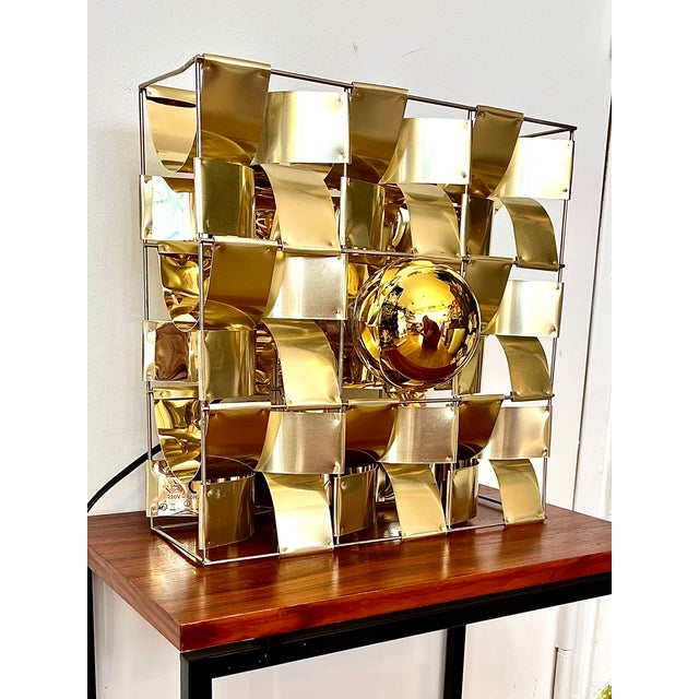 1970s Atlas Lamp by Max Sauze, France, 1975 For Sale - Image 5 of 9