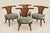 Wood Mid-Century Modern MCM Chairs Attributed to William Billy Haines - Set of Four For Sale - Image 7 of 8