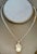 Gemstone 14mm South Sea Cultured Pearl & Diamond 18 K Gold Two Tone Pendant + Chain 14 KG For Sale - Image 7 of 18