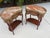 1980s 1980s Pair Kidney Side Tables From Spain With Top Marquetry and Bronze Gold Edges in the Style of Louis XV For Sale - Image 5 of 12