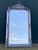 1960s French Louis XVI Silver Wood Floor Mirror For Sale - Image 6 of 11