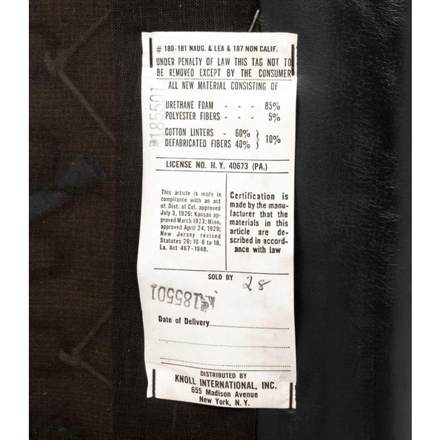 Vincent Cafiero for Knoll Executive Arm Chair For Sale - Image 9 of 9