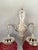 1980 French Louis XVI Silver Bronze Wall Lamps/ Sconces - Pair 2 PCS For Sale - Image 4 of 12