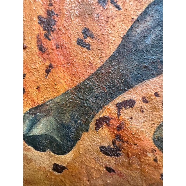 Mid-Century Spanish Bullfighting Oil Painting, Signed and Dated 1958 For Sale - Image 4 of 12