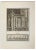 Francesco Lavega, Temple, Etching, 18th Century For Sale