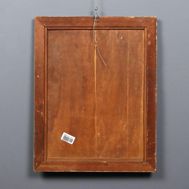 Giuseppe Viviani, Church of Molina, Oil on Panel, Framed For Sale - Image 9 of 10