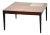 Rosewood & Tile Square Coffee Table For Sale