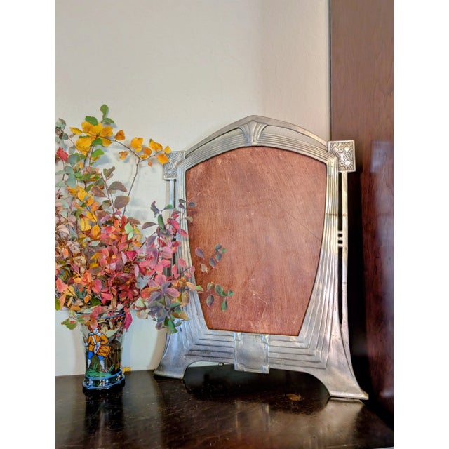 Vintage Art Nouveau Jugendstil Style Mirror or Picture Frame For Sale - Image 10 of 11