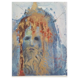 Salvador Dali, Biblia Sacra: Nebuchadnezzar, King of Babylonia, 1960s, Lithograph For Sale