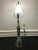 Japanese Bronze & Marble Column Table Lamps - a Pair For Sale - Image 12 of 13