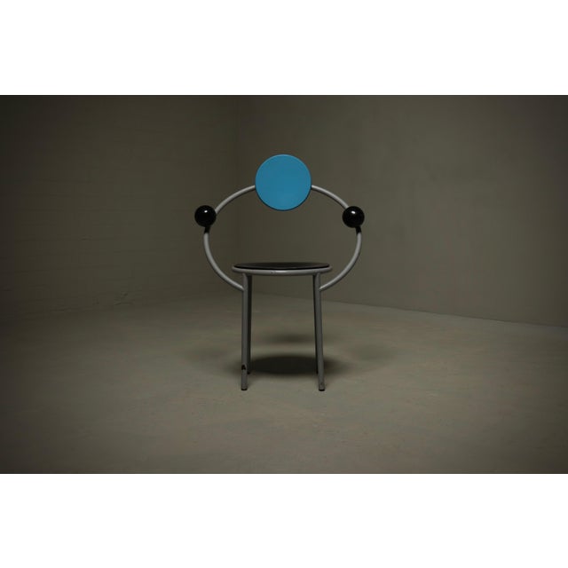 Black First Chair by Michele De Lucchi, 1983 For Sale - Image 8 of 13