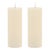 2020s FIA Wick Ivory Pillar Candle (Set of 2) For Sale - Image 5 of 5