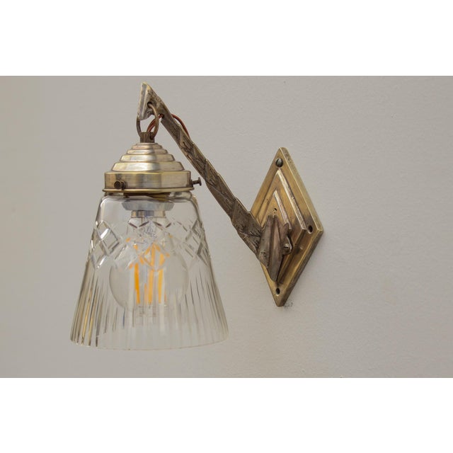 Art Deco Wall Lamp, 1920s For Sale - Image 16 of 16