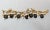 Vintage 1960s Signed Napier Goldtone Faux-Topaz & Mother of Pearl Charm Bracelet For Sale In Philadelphia - Image 6 of 14