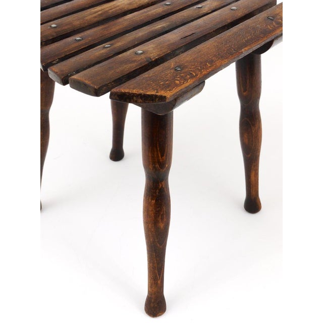 Viennese Wooden Children's Chair from Thonet, Austria, 1900s For Sale - Image 10 of 15