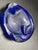 Glass Early Republic Period Antique Carved Cobalt Glass Snuff Bottle Coral Stopper For Sale - Image 7 of 8