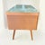 Mid-Century Modern Vintage Desk with Blue Formica Table Top from Ekawerk, 1950s For Sale - Image 3 of 11