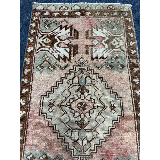 Turkish Yastik Rug 1'5" x 2'11" #23851 Explore a curated collection of hallway runners, wool rugs, and handmade...