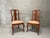1980s Pair of 1980s Queen Anne Style Side or Dining Chairs For Sale - Image 5 of 11