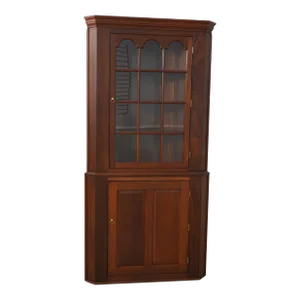 Bartley Henry Ford Collection Mahogany Corner Cabinet