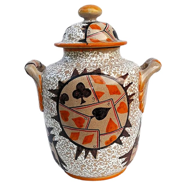 Vase from Deruta Mari, 1950s For Sale