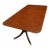 Mid 20th Century Baker Furniture Georgian-Style Inlaid Mahogany Double Pedestal Extension Dining Table With Leaf For Sale