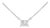 Alexander Beverly Hills Egl 1.01ct Diamond Solitaire Necklace White Gold For Sale