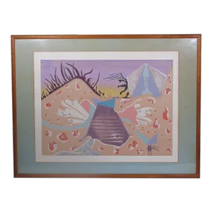 Limited Edition Print 3/10 - "I Know It's Time for Ritual but I Just Want to Fly" - Signed Reggae 1983