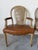 Hollywood Regency Hollywood Regency Maison Jansen Louis XVI Style Balloon Back Arm Chairs - A Pair For Sale - Image 3 of 12