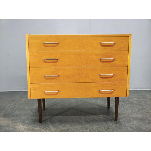 Mid-Century Vanity Chest with Mirror by Up Zavody, Czech, 1970s For Sale - Image 17 of 18