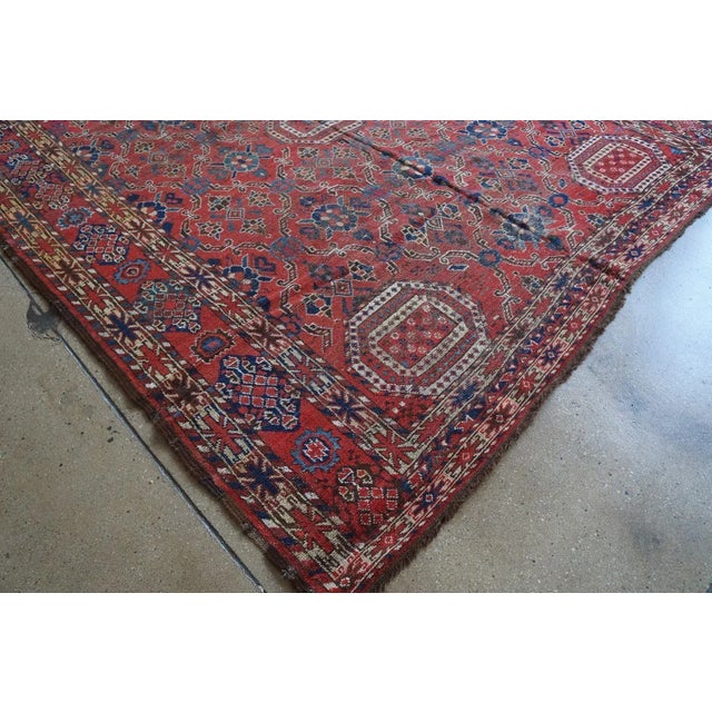 Mid-19th Century Central Asian Beshir Gallery Carpet 6'7" x 21'4" -201 x 650