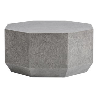 Modern Outdoor Octagon Coffee Table For Sale