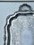 Vintage Oversized Footed Silverplate Butler Waiter Tray With Handles 30.5” Palm Beach Regency Tea Service Bar Tray For Sale - Image 9 of 10