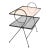Mid Century Wrought Iron Table Stand For Sale