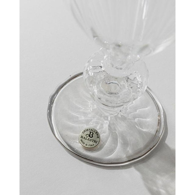 Vintage Hand-Blown Orange and Clear Murano Glass Perfume Bottles with Stoppers, 1940s, Set of 2 For Sale - Image 10 of 11