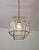 Mid-Century Modern Octagonal Pendant Lamp in Cut Glass and Brass, Italy, 1950s For Sale - Image 6 of 18