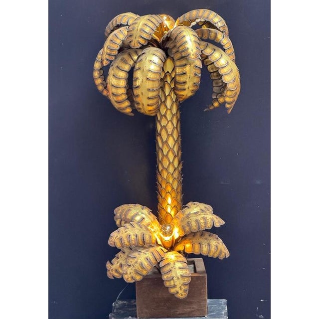 Metal Two-Headed Palm Tree from Jansen House For Sale - Image 7 of 7