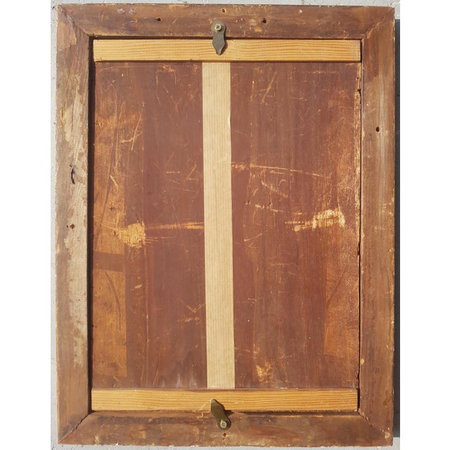 Pecrus Charles - Montmartre, Paris - Oil on Panel - Framed - Circa 1880 For Sale - Image 4 of 14