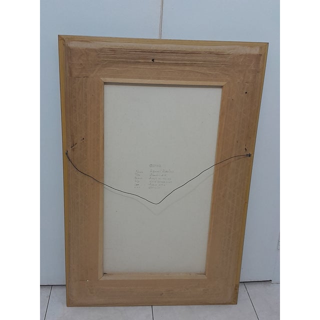 2000s "Forgotten Walls" Acrylic on Canvas Painting by Elpedio Robinson, Signed For Sale - Image 11 of 12