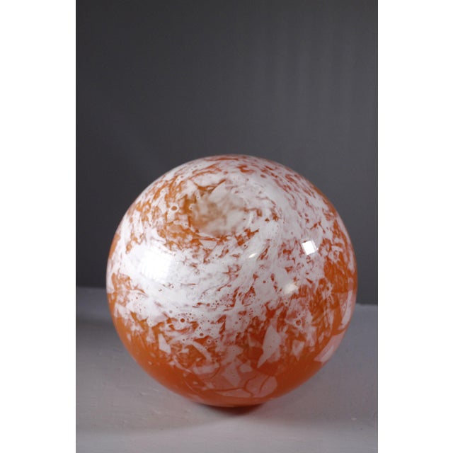 Large Art Deco Blown Glass Vase by Lorrain, 1920s For Sale - Image 10 of 12