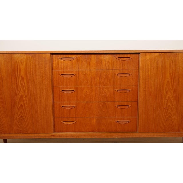 Vintage Teak Sideboard, 1960s For Sale - Image 10 of 14