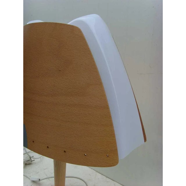 White Vintage Table Lamp from Lucid, 1970s For Sale - Image 8 of 13